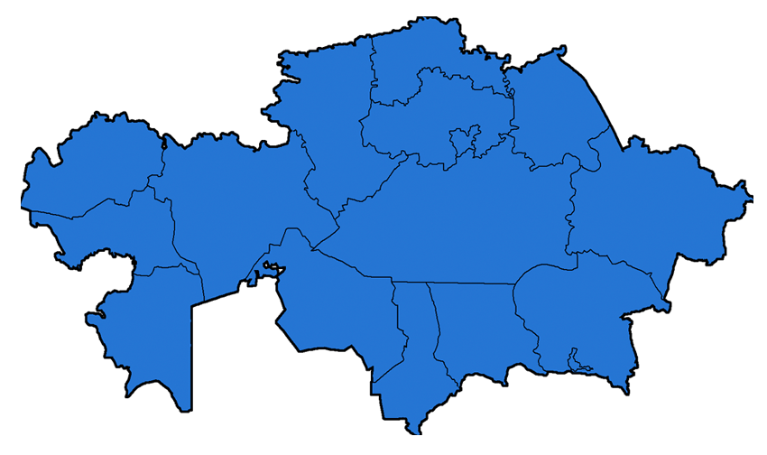 Дистрибьютор подгузников - карта реализации